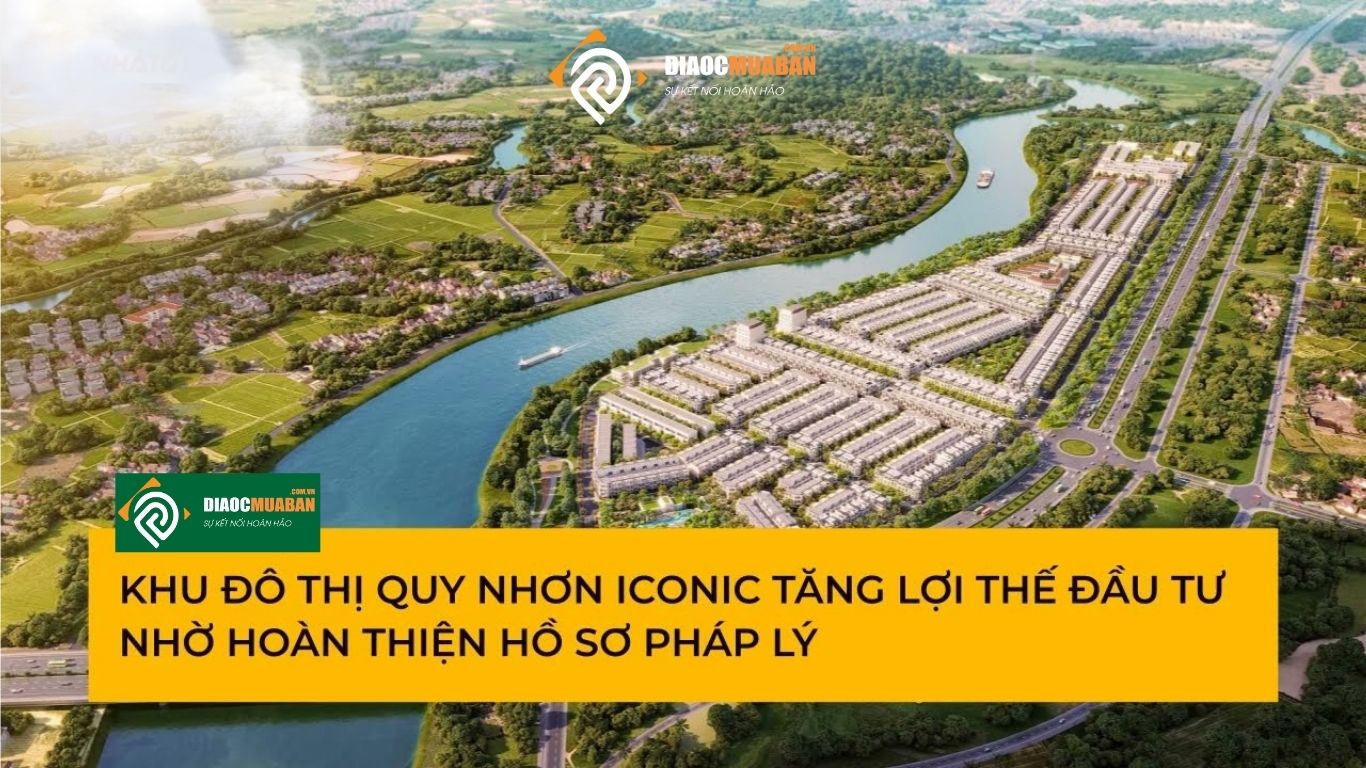 Phối cảnh tổng thể khu đô thị Quy Nhơn Iconic với lợi thế đầu tư nhờ hoàn thiện hồ sơ pháp lý,
